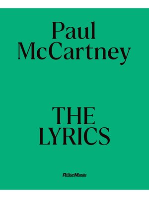 cover image of THE LYRICS